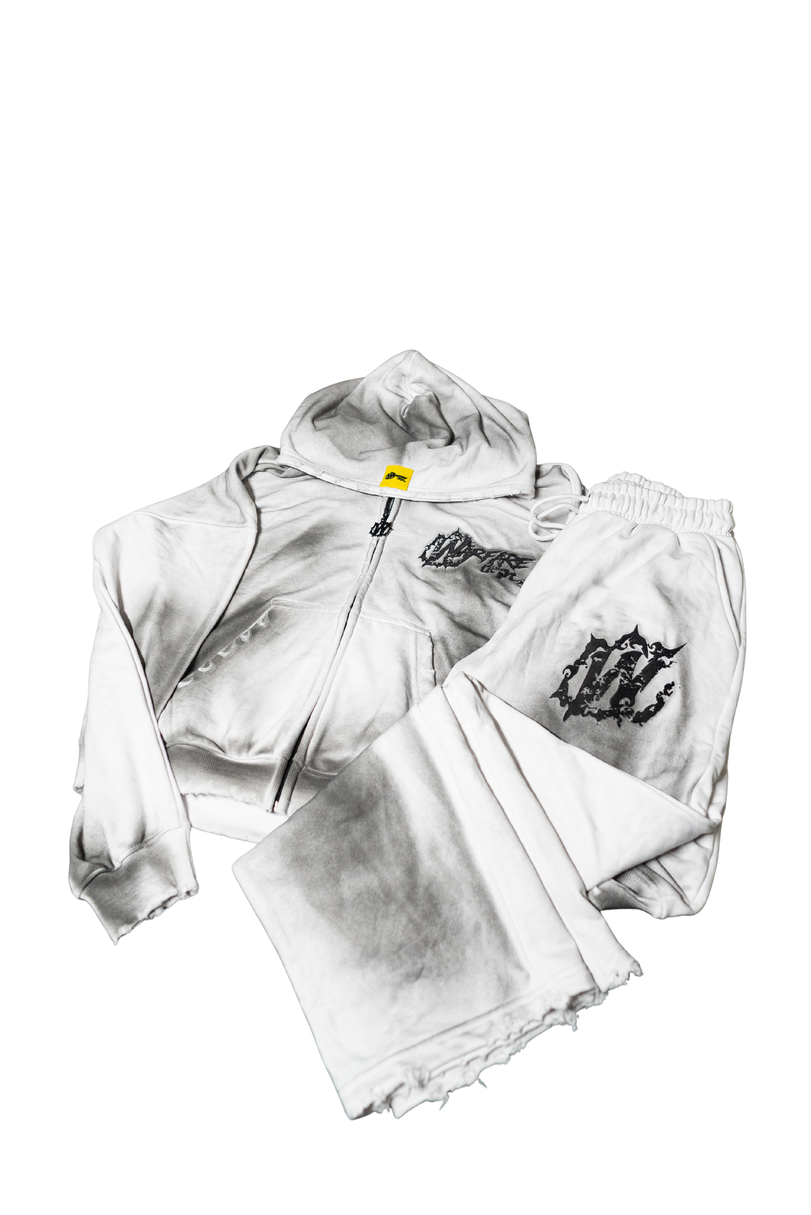 WFD Crop Jacket - Acid White Warfare Dept
