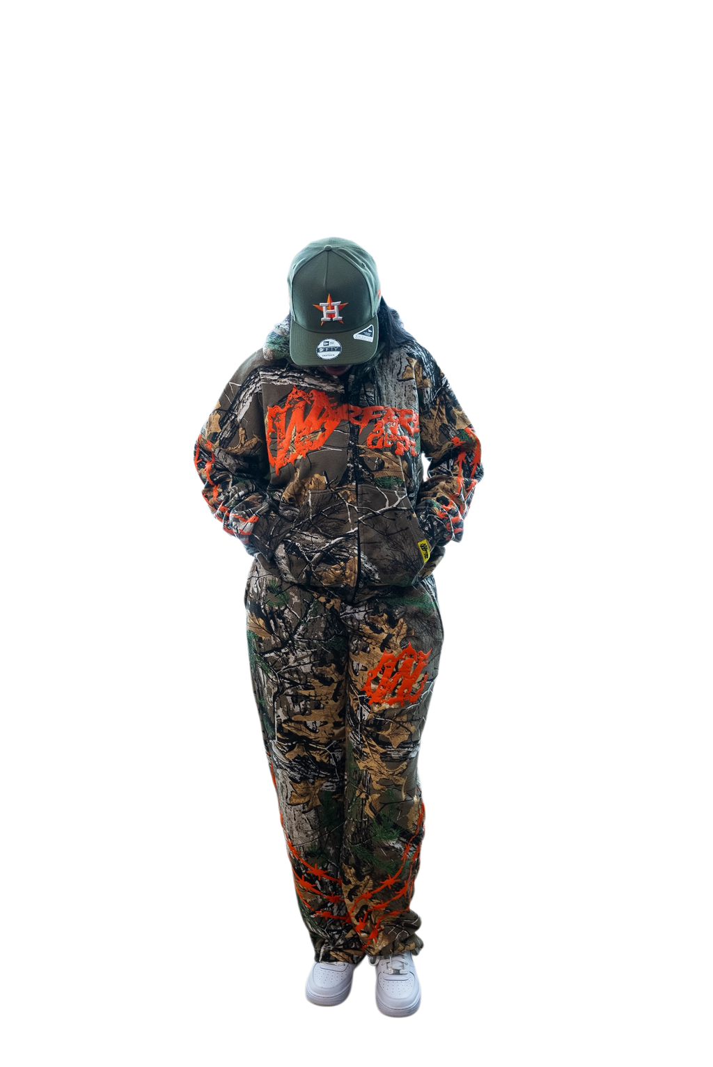 WFD Stacks - Camo + Orange Warfare Dept