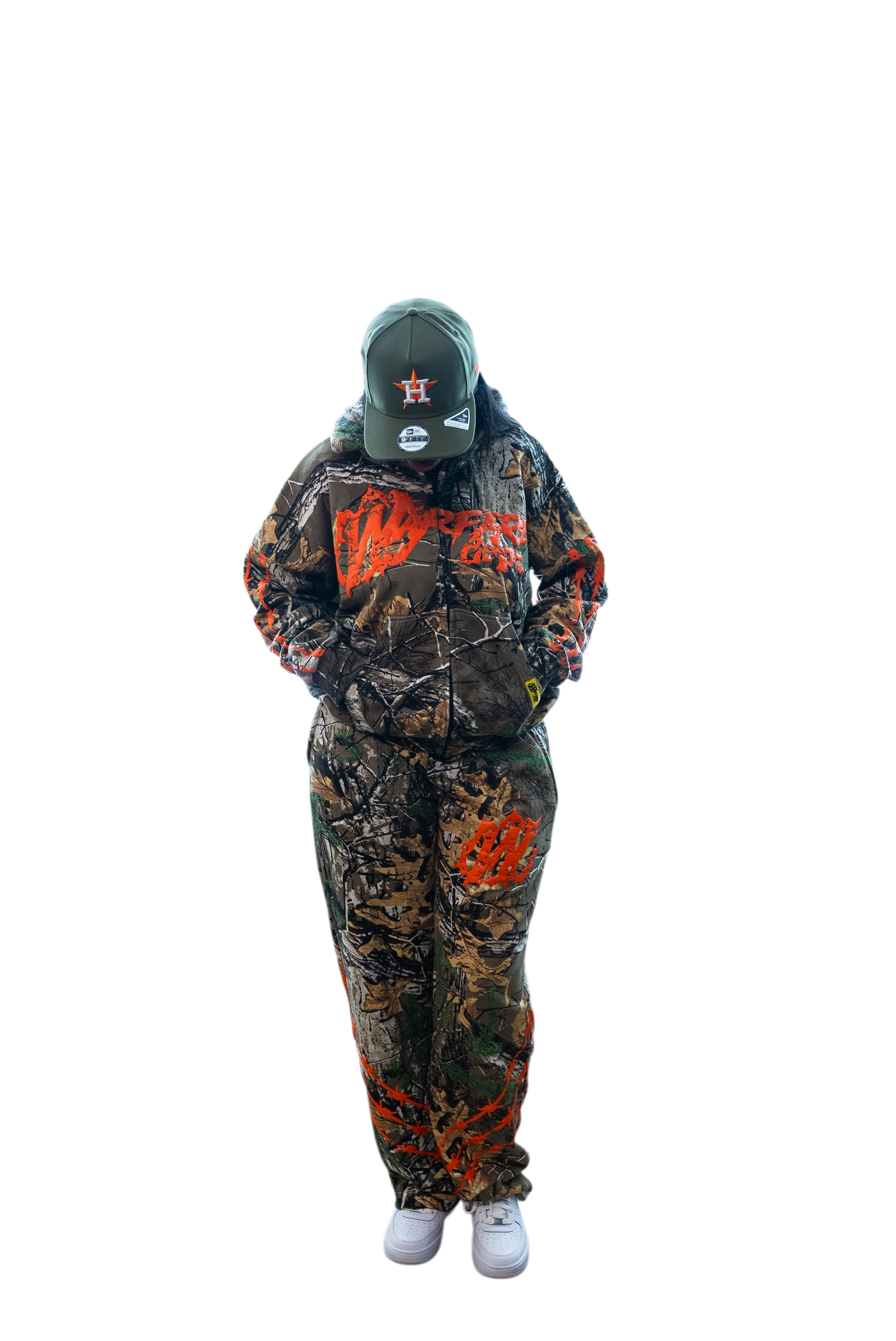 WFD Stacks - Camo + Orange Warfare Dept
