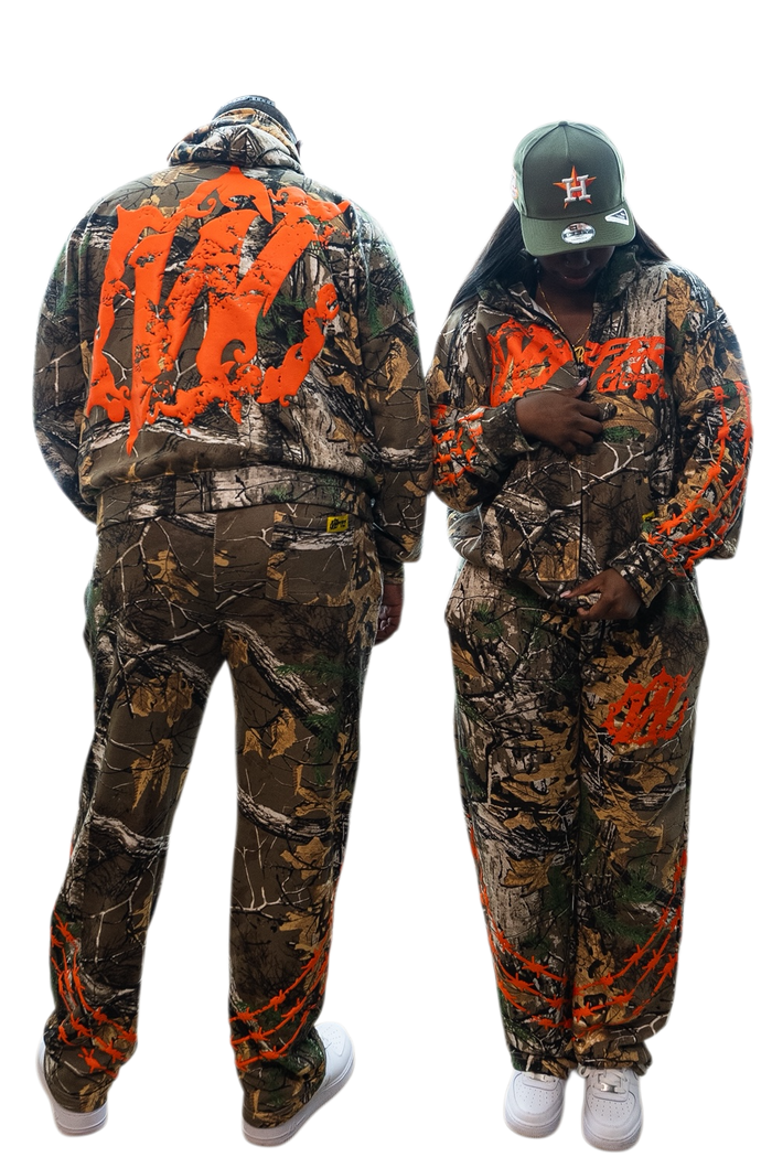 WFD Stacks - Camo + Orange