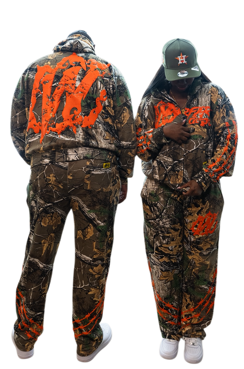 WFD Stacks - Camo + Orange