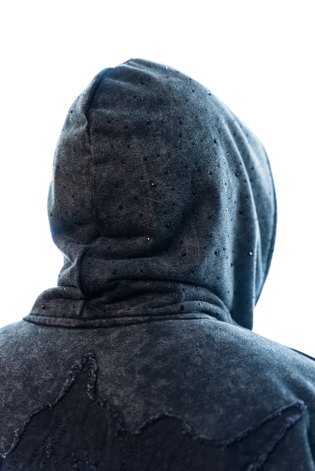 WFD Crop Jacket - Acid Black + Icy Hood Warfare Dept