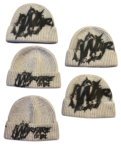 1 of 1 WFD Beanie (Gray) Warfare Dept
