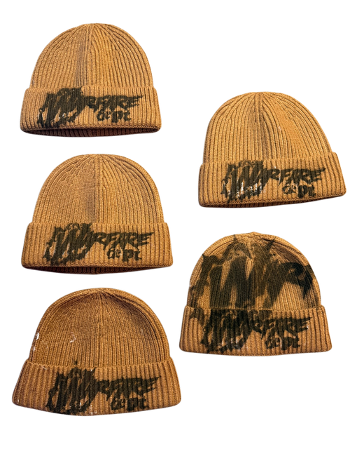 1 of 1 WFD Beanie (BROWN) Warfare Dept