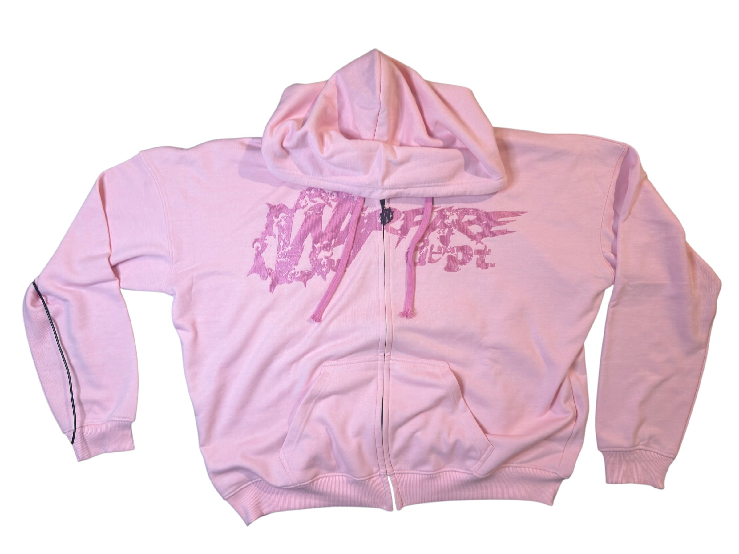 (PRE ORDER) WFD Crop Jacket - Pink + Pink Warfare Dept