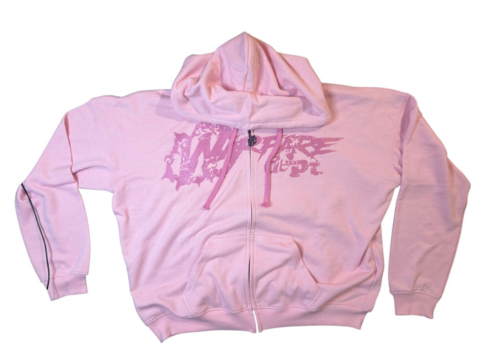 (PRE ORDER) WFD Crop Jacket - Pink + Pink
