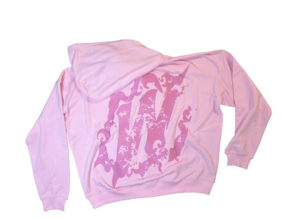 (PRE ORDER) WFD Crop Jacket - Pink + Pink Warfare Dept