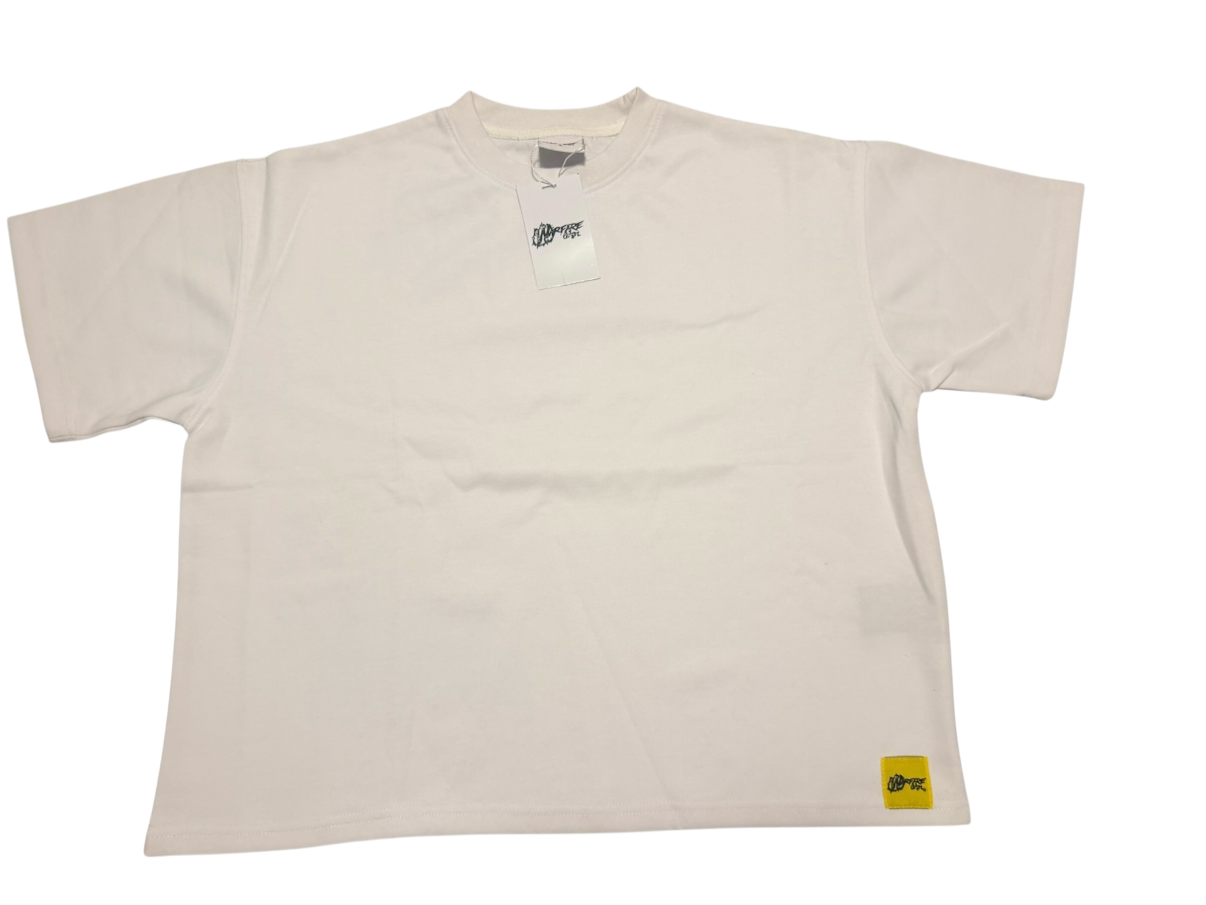 WFD Crop T - MINIMAL White Warfare Dept