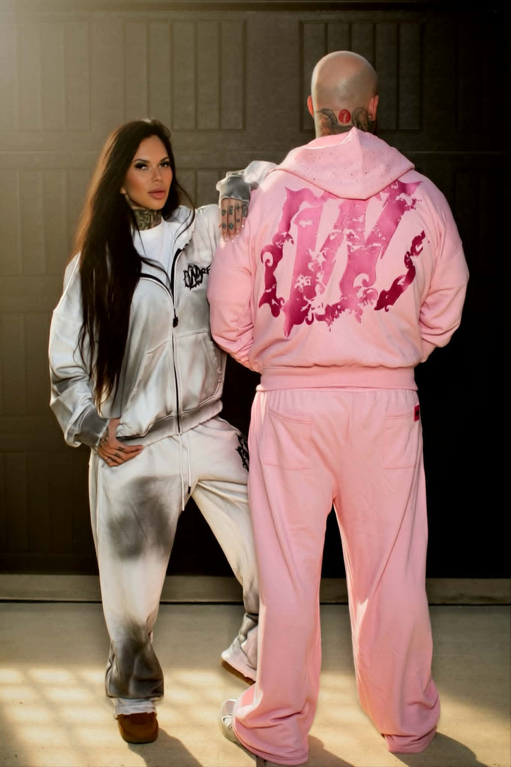 WFD Crop Jacket - Pink + Pink Warfare Dept