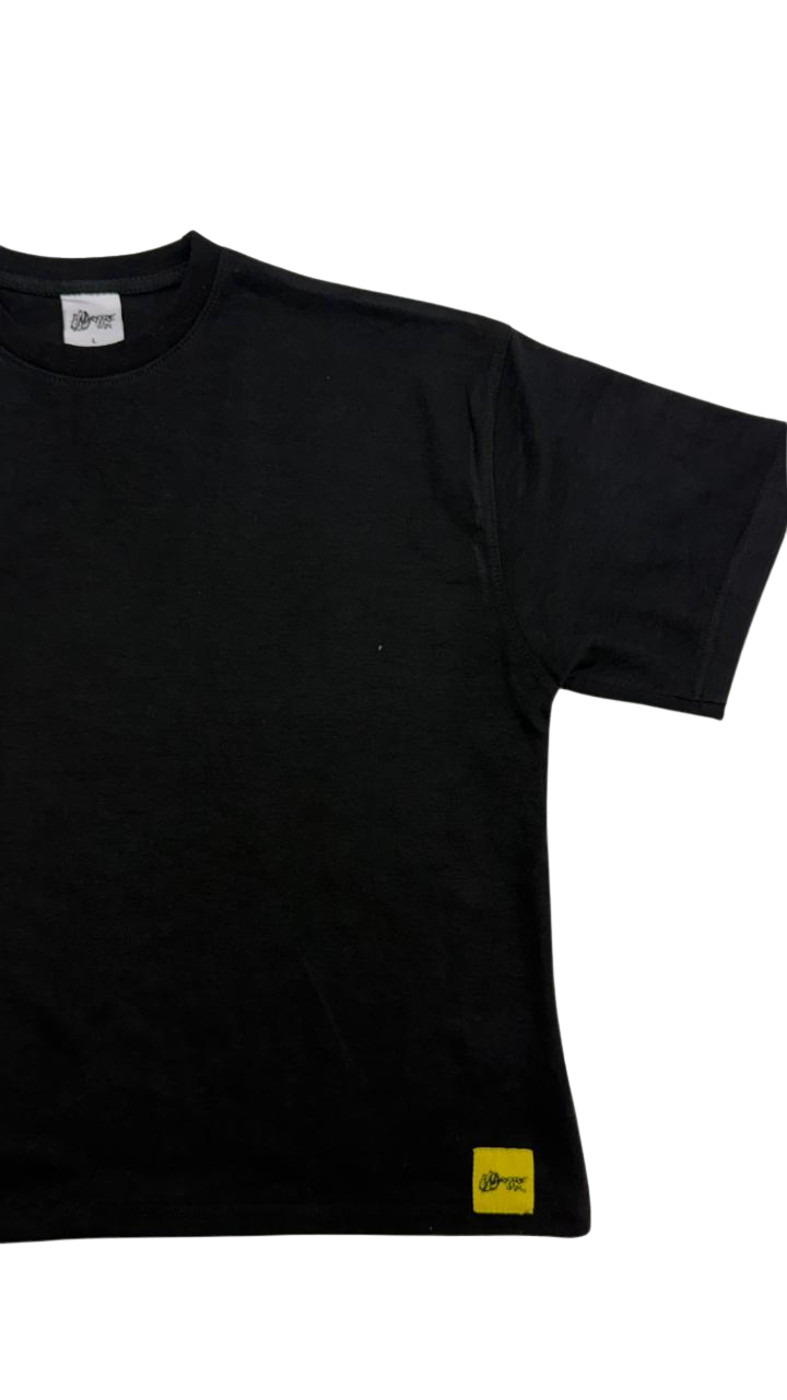 WFD Crop T - MINIMAL Black Warfare Dept